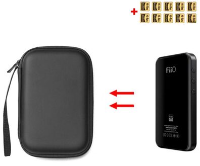Voor Fiio M11 Pro M15 M11 M9 M7 M6 M3K MK2 X1 X3 X5IIIS X7 Q5 MP3 Beschermende Cover Case tas Duurzame Draagtas Opbergdoos