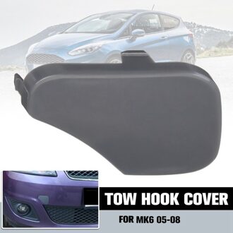 Voor Ford Fiesta MK6 2005 Voorbumper Trekhaak Cover Towing Gat Deksel Trailer Trim Cap Plaat Tractie shell Cover