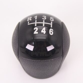 Voor Ford Transit Van MK7 2006 2007 Auto 6 Speed Gear Stick Pookknop lederen Laars 6 speed knob