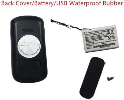 Voor Garmin Edge Verkennen Originele Back Cover (Zonder Batterij) /361-00035-15 Batterij/Usb Waterdichte Rubberen Cap back case