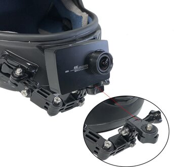 Voor Go pro Accessoires Helm Curved Adhesive Side Mount voor GoPro Hero 7 6 5 4 sessie SJCAM Xiaomi Yi 4 k Sport Action Camera