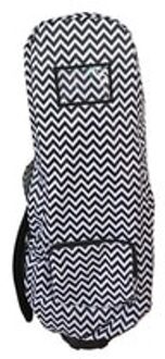 Voor Grote Tas Golftas Beschermen Clubs & Tas Opbergtas Opvouwbare 115*35*19Cm zwart en wit