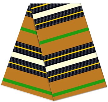 Voor Hand-Maken Afrika Stijl Ankara Print Stof 100% Katoen Comfortabele Ademend Materiaal 6Yard Afrika NO.1 1 Yard