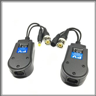 Voor Hd Cvi/Ahd/Tvi Twisted Bnc Cctv Passieve Transceivers Cat5 Cctv Utp Video Balun Ipc Voor 2MP 3MP 4MP 230PV 200M Range 5 pairs