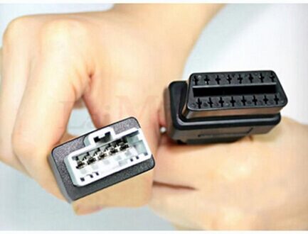 Voor Honda 5Pin Om OBD2 16Pin Obdii Adapter Kabel Vrouwelijke Auto Connector Diagnostic Tool Voor Honda 5 Pin Conveter Verlenging