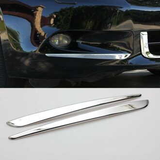 Voor Honda Accord Chrome Mistlamp Ooglid Wenkbrauwen Cover Trim 2Pcs Auto Onderdelen Auto Modificatie