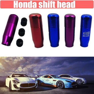 Voor Honda Auto Gemodificeerde Shift Hoofd Persoonlijkheid Versnellingspook Hoofd Automatische Wave Shift Hoofd Shifter Universal Shift Hoofd blauw