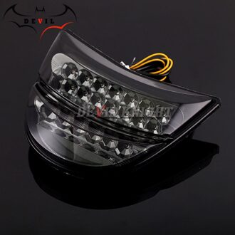Voor Honda Cbr 954 CBR954 CBR954RR 2002 2003 CBR900RR CBR900 Motorfiets Led Achter Richtingaanwijzer Staart Stop Light Lampen Geïntegreerde rook 2