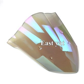 Voor Honda CBR650F Cbr 650F CBR650 F Motorcycle Voorruit Voorruit Double Bubble doorzichtig iruidium