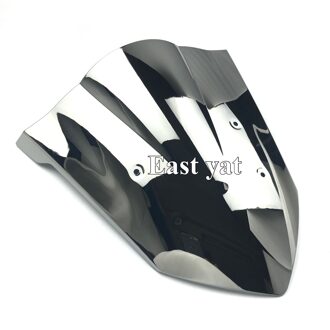 Voor Honda CBR650F Cbr 650F CBR650 F Motorcycle Voorruit Voorruit Double Bubble zilver