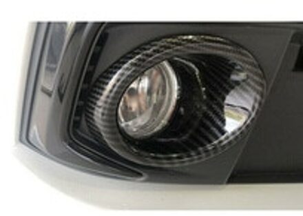 Voor Honda Civic 10th Mistlamp Cover Ring Zwarte Bekleding Auto