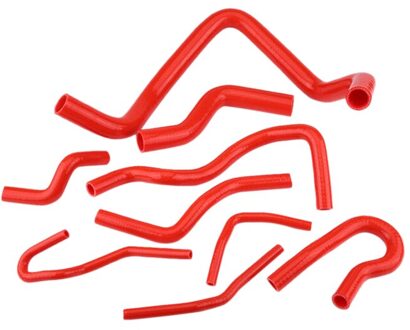 Voor Honda Civic Civic D15 D16 Eg Ek 92-009Pcs Automotive Siliconen Radiator Slang Kit Auto Onderdelen 4.5mm Dikte