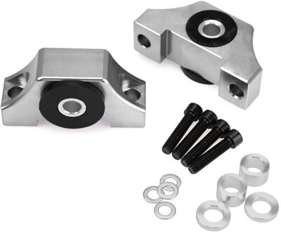 Voor Honda Civic EG EK jdm Motor Billet Motor Koppel Mount Kit B16 B18 B20 D16 D15 sliver