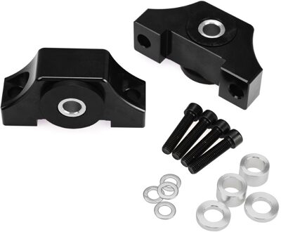 Voor Honda Civic EG EK jdm Motor Billet Motor Koppel Mount Kit B16 B18 B20 D16 D15 zwart