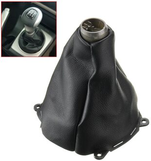 Voor Honda Civic Manual 2006 Dx Ex Lx Modellen 6 Speed Mt Pookknop Gaiter Boot Cover lever Shifter Handvat Stok Grijs