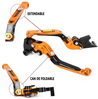 Voor Honda PCX125 PC150 Pc 125 150 Cnc Motorfiets Vouwen Uitschuifbare Koppeling Rem Hevels oranje