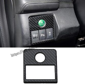 Voor Honda Vezel HR-V HRV ABS Carbon fiber stijl interieur luchtuitlaat decoratie Covers Trim K