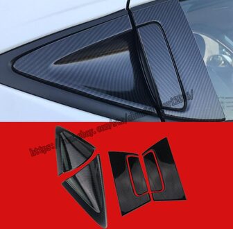 Voor Honda Vezel HR-V HRV ABS Carbon fiber stijl interieur luchtuitlaat decoratie Covers Trim