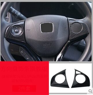 Voor Honda Vezel HR-V HRV ABS Carbon fiber stijl interieur luchtuitlaat decoratie Covers Trim