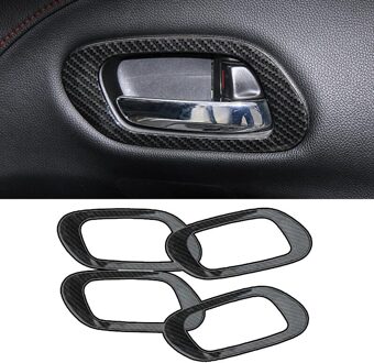 Voor Honda Vezel HR-V HRV ABS Carbon fiber stijl interieur luchtuitlaat decoratie Covers Trim
