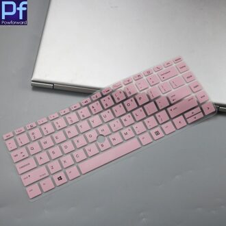 Voor HP EliteBook x360 1050 G1 15.6 inch laptop Toetsenbord Cover Beschermer Huid roze
