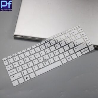 Voor HP EliteBook x360 1050 G1 15.6 inch laptop Toetsenbord Cover Beschermer Huid wit