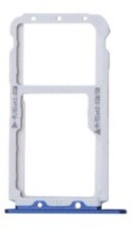 Voor Huawei Honor 8 Pro Sim-kaart Lade Houder Slot Adapter Connector Vervangende Onderdelen Voor Huawei Honor V9 blauw