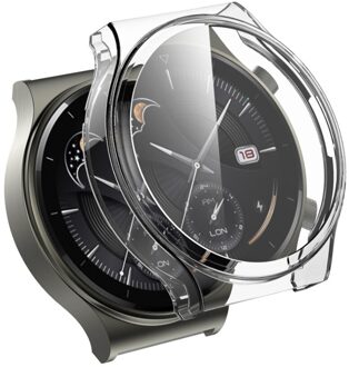 Voor Huawei Horloge GT2 Pro Case Tpu Cover Beschermende Shell Screen Protector Anti-Kras Accessoires Horloge Case Voor Huawei doorzichtig