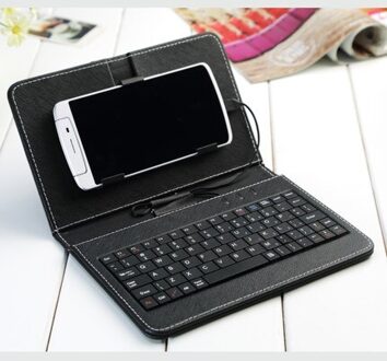 Voor Huawei P Smart Case Algemene Engels En Russisch Toetsenbord Holster Voor 6.67Inch Mobiele Telefoon Door English zwart