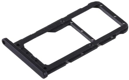 Voor huawei P20 Lite SIM Kaart Lade SIM Card Adapter Houder voor huawei Nova 3e SIM Card Slot Micro SD TF Kaart Lade zwart kleur