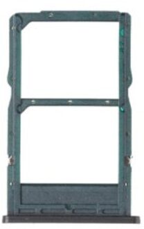 Voor Huawei P40 Lite JNY-L22 JNY-L21 JNY-LX1 Sim Card Tray Slot Houder Adapters Vervangende Onderdelen zwart