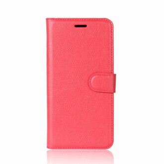 Voor Huawei TIT-L01 Case Wallet Pu Leather Back Cover Phone Case Voor Huawei Honor 4C Pro TIT-L01 Case Flip Beschermende zak Huid rood