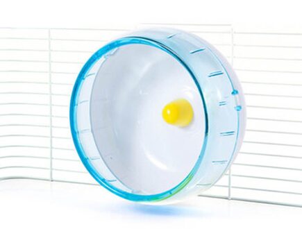 Voor Huisdier Running Stille Milieuvriendelijke Jogging Wiel Duurzaam Plastic Voor Hamster Stroefheid licht grijs