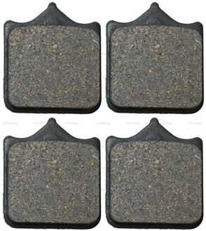 Voor Husqvarna Supermoto 701 - Brake Pad Set Voor Achter RESIN voorkant