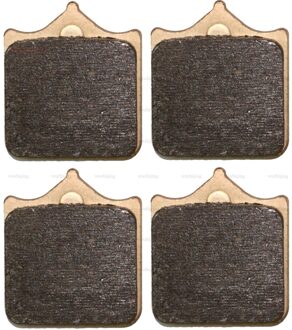 Voor Husqvarna Supermoto 701 - Brake Pad Set Voor Achter SINTERED voorkant