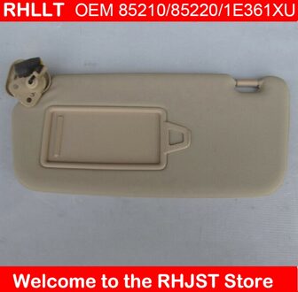 Voor Hyundai Accent Zonneklep Zonnescherm Montage Zonneklep Assy 852101E361XU 852201E360XU links