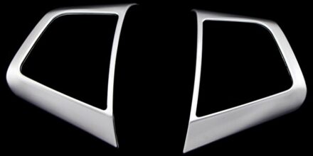 Voor Hyundai Creta Ix25 ABS Chrome Stuurwiel Decoratie Knoppen Cover Trim interieur Moulding Accessoires 2stk