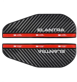 Voor Hyundai Elantra Auto Achteruitkijkspiegel Covers Regen Wenkbrauw Frame Board Regendicht Bescherming Auto Accessoires koolstofvezel