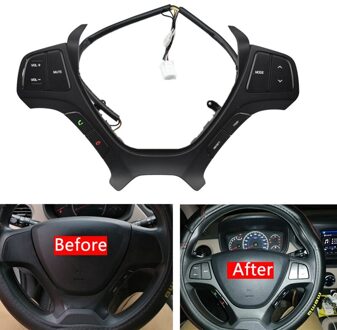 Voor Hyundai I10 Stuurwiel Afstandsbediening Schakelaar Knop Auto Multifunctionele Audio Cruise 56100-B9040