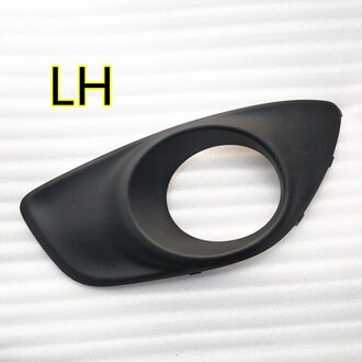 Voor Hyundai Santa Fe Voorbumper Fog Schaduw Mistlamp Cover Black Cover Zwart Cover 865242B700 865232B700 Donkergrijs