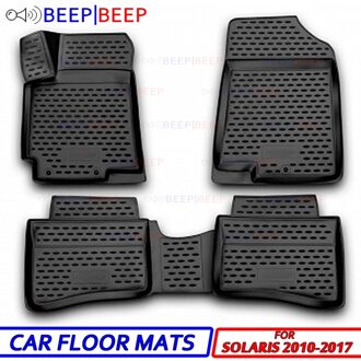 Voor Hyundai Solaris | Verna | Accent Auto Floot Matten Tapijten Auto Floor Skidproof Auto Styling Interieur decoratie