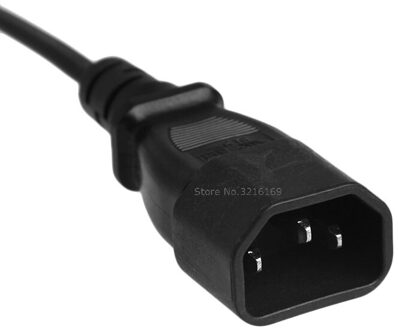 Voor IEC 3-Pin Ketel C14 Male Naar C7 Vrouwelijke Converter Adapter Kabel Voor PDU UPS 30CM