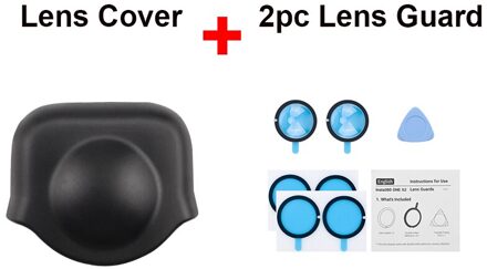Voor Insta360 Een X2 Siliconen Case Soft Cover Shell Stofdicht Lens Cover Guard Beschermende Frame Voor Insta360 Onex2 Camera Handtas lens hoes reeks