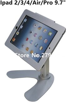 Voor Ipad 2/3/4/Air/Pro 9.7 "Tafel Rotatie Stand Veiligheidsslot Behuizing Kiosk Pos Display Op Restaurant Voor Menul Bestellen