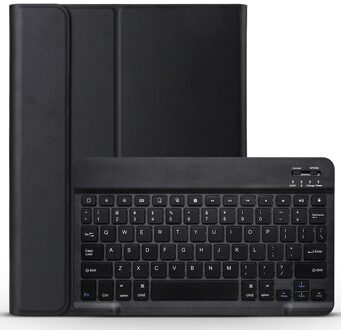 Voor Ipad Pro 11 Inch Tablet Ultradunne Abs Bluetooth Keyboard Leather Case Voor Ipad 11 Inch Draadloze toetsenbord Cover zwart case