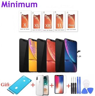 Voor Iphone X Xs 11 Pro Max Xr Rj Incell Lcd Display 3D Touch Screen Geen Dode Pixel Digitizer Vergadering vervangende Onderdelen RJ-Incell-XR