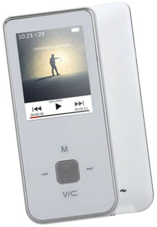 Voor IPod Stijl Draagbare 1.8 "LCD MP3 MP4 Music Video Media Player FM Radio Draagbare Kleurrijke MP3 MP4 speler Music Video wit