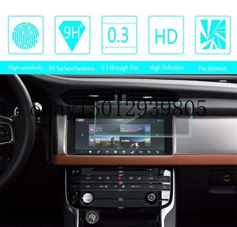 Voor Jaguar F-PACE Xfl 10Inch Auto Navigatie Screen Protector Hd Duidelijkheid 9H Gehard Glas Anti-Kras