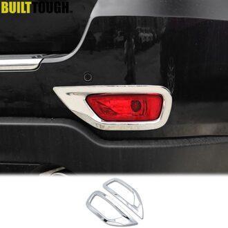 Voor Jeep Grand Cherokee Chrome Achterlichten Fog Light Lamp Bumper cover Trim Styling