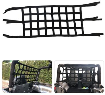VOOR JEEP WRANGLER JL JK TJ YJ BAGAGENET TERUG VENSTER, EXTRA OPSLAG, DAK NETTO HANGMAT